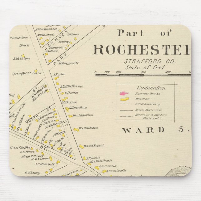 Mousepad Rochester (Frente)