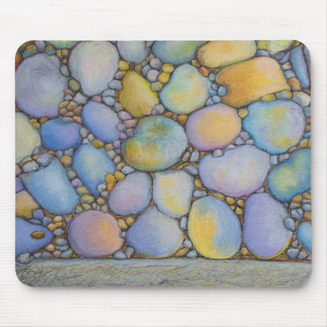 Mousepad Rock and Pebbles do Rio Pastel (Frente)
