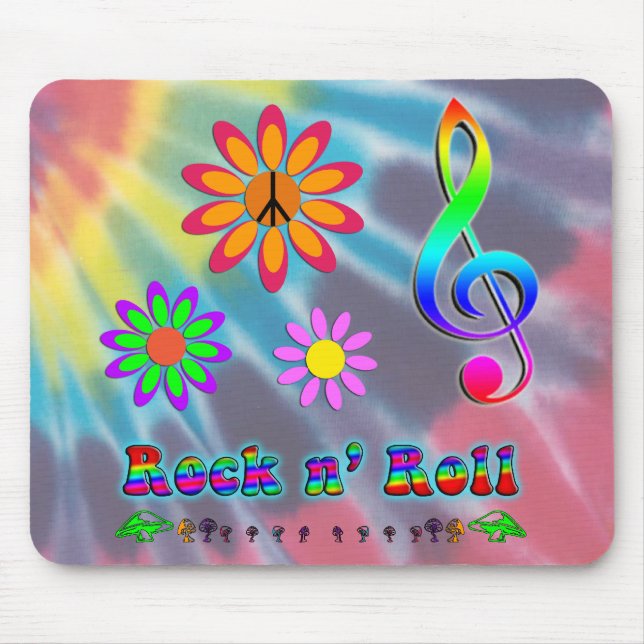 Mousepad Rock n' Roll (Frente)