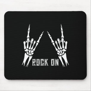 Mousepad Rock On Bynd Camisetas Para Mulheres Rock And Roll
