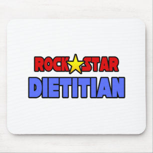 Mousepad Rock Star Dietitian