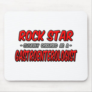 Mousepad Rock Star.. Gastroenterologista.