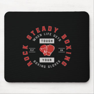 Mousepad Rock Steady Boxing Parkinson's quando a vida é toc