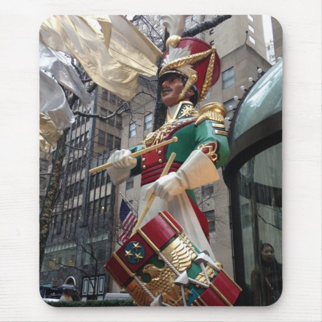 Mousepad Rockefeller Center Drummer Boy Natal Nova Iorque (Frente)