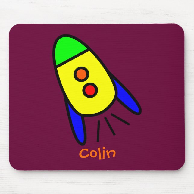 Mousepad Rocket (Frente)