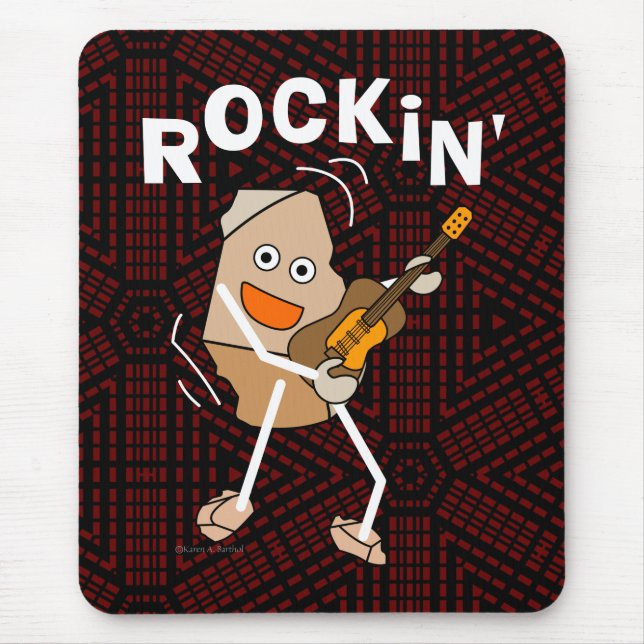 Mousepad Rockin' Guitar (Frente)