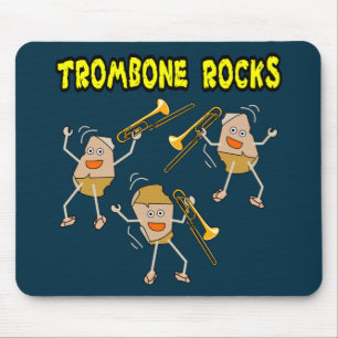 Mousepad Rocks Trombone
