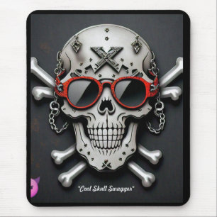 Mousepad "Rockstar Skull Coolness"