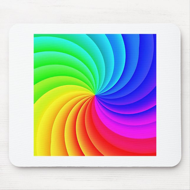 Mousepad Roda Colorida (Frente)