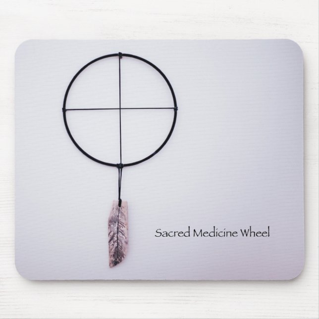 Mousepad Roda de Medicina Sagrada (Frente)