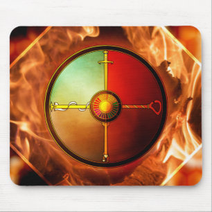 Mousepad Roda de tênis