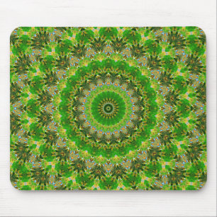 Mousepad Roda Mandala Verde