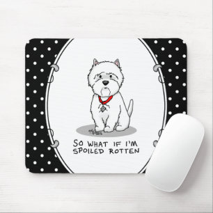 Mousepad Ródano mimado Westin West Highland White Terrier