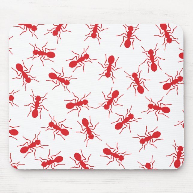 Mousepad Rode Mieren, mierennest. Festa de Halloween (Frente)