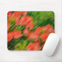Rododendros Coral Abstratos em Movimento, foto de