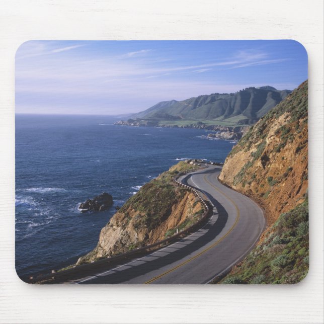 Mousepad Rodovia 1 ao longo da Costa da Califórnia perto (Frente)