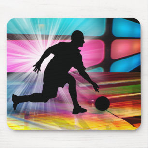 Mousepad Rolamento em um beco de néon