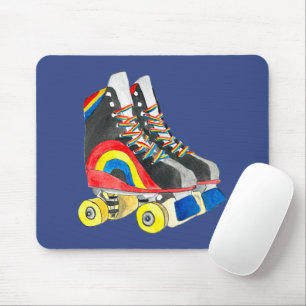 Mousepad Rollerskates retro 80