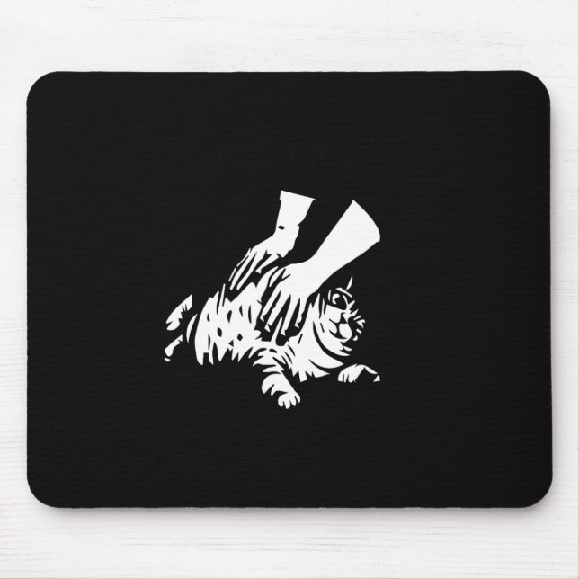 Mousepad Rollin Fatties Engraçado Memória de Gato (Frente)