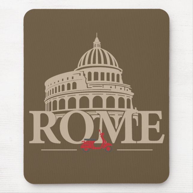 Mousepad Roma Itália Europa (Frente)