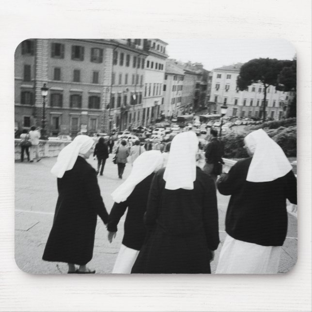Mousepad Roma Itália, Patrulha de Freiras! (NR) (Frente)
