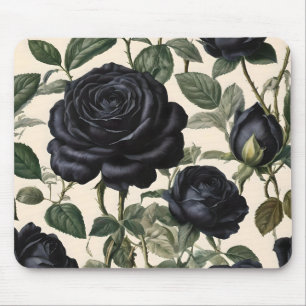 Mousepad **"Romance Escuro: Rosas Provinciais da Vintagem N