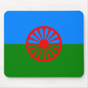 Mousepad Romani Flag