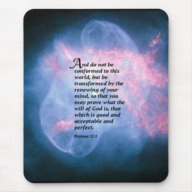 Mousepad Romanos 12:2 (Frente)