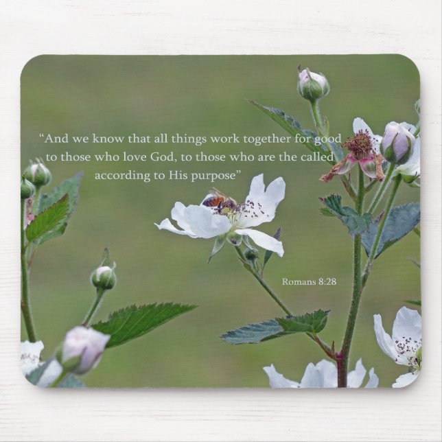 Mousepad Romanos 8:28 (Frente)