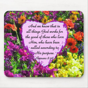 MOUSEPAD ROMANOS FLORAIS RÚPIDOS 8:28 FOTO DESIGN
