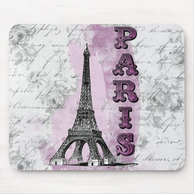 Mousepad Romantic Paris (Frente)