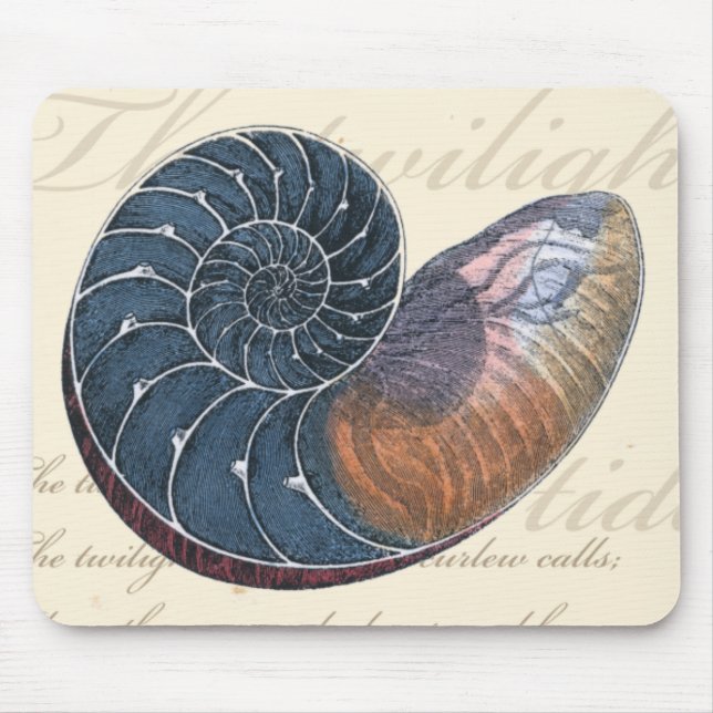 Mousepad Romantic Seashell (Frente)