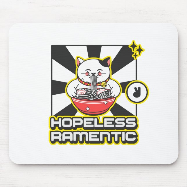 Mousepad Romântico Sem Esperança (Frente)