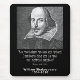 Mousepad ~ Romeo e Juliet das citações de Shakespeare