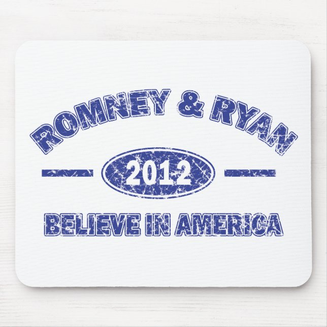 Mousepad Romney e Ryan acreditam na América (Frente)