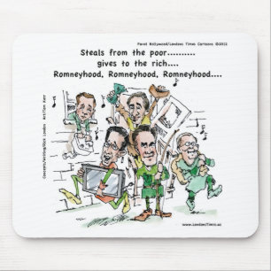 Mousepad RomneyHood Funny Gifts Mugs Tees Cards Etc.