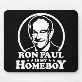 Mousepad Ron Paul é meu ficar em casa