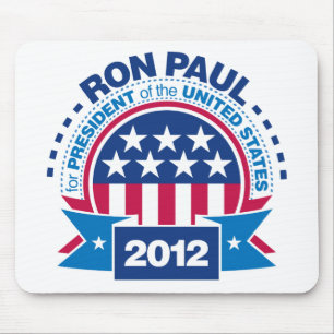 Mousepad Ron Paul para o presidente 2012