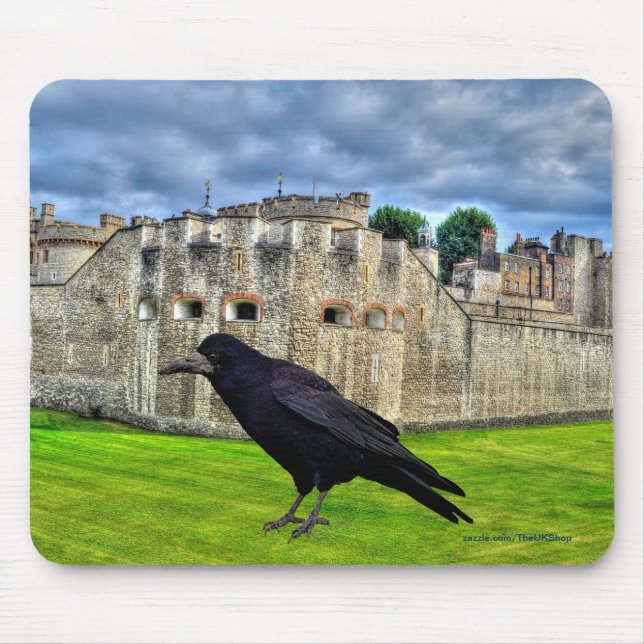 Mousepad Rook e a Torre de Londres, Inglaterra (Frente)