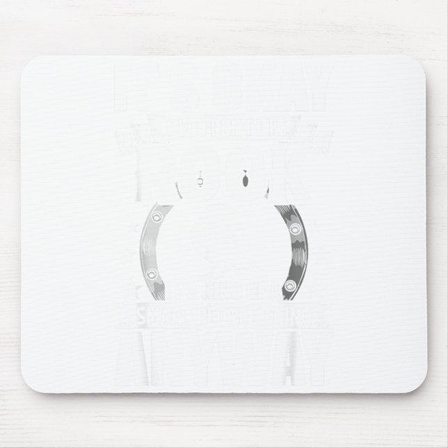 Mousepad Rook Lover Gift Co. It's Okay If You Don't Like Ro (Frente)