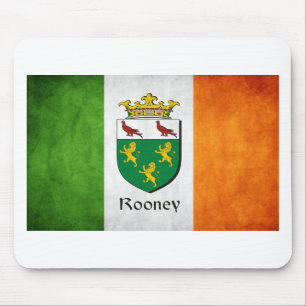 Mousepad Rooney Irish Flag