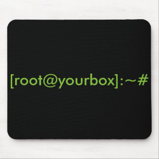 Mousepad [root@yourbox]: tapete do rato do ~#