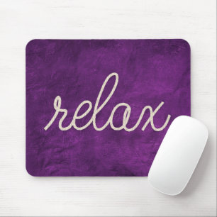 Mousepad Rope Náutica Relaxa No Suporte Rato Roxo