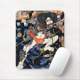 Mousepad Rori Hakucho Chojun por Utagawa Kuniyoshi