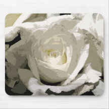 Rosa abstrato White