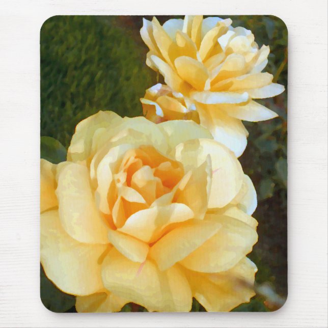 Mousepad Rosa Amarela_ (Frente)