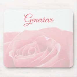 Mousepad Rosa bonito do rosa personalizado com tapete do