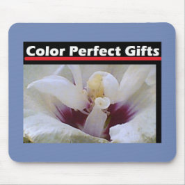 Mousepad Rosa branca