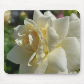 Mousepad Rosa Branca