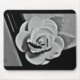 Mousepad Rosa branca